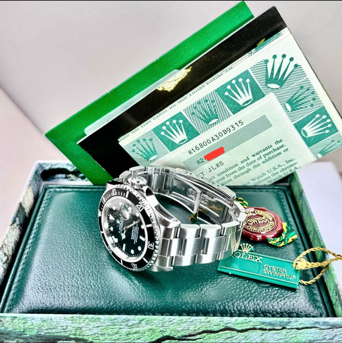 ROLEX SUBMARINER 168000
TRANSITIONAL MODEL