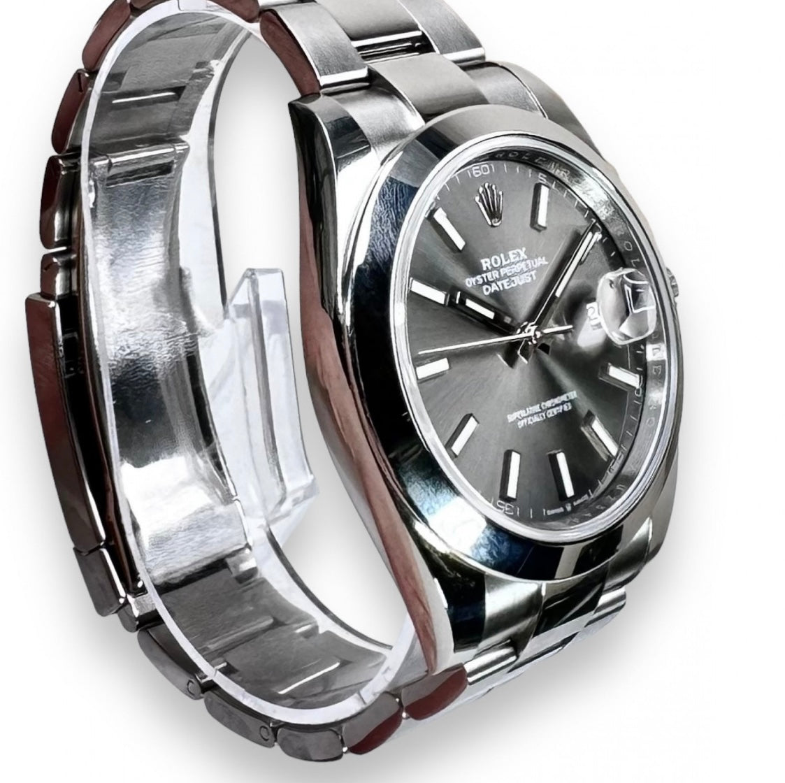 ROLEX DATEJUST 41 126300
DARK RHODIUM DIAL