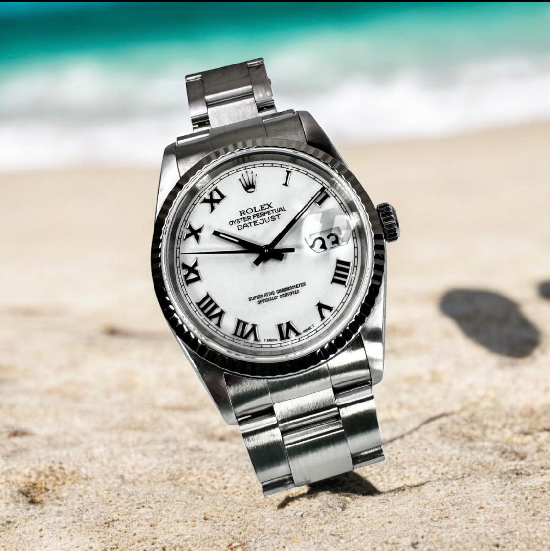 STAINLESS STEEL ROLEX
DATEJUST 16234