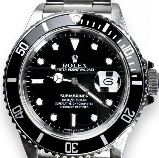 ROLEX SUBMARINER 168000
TRANSITIONAL MODEL