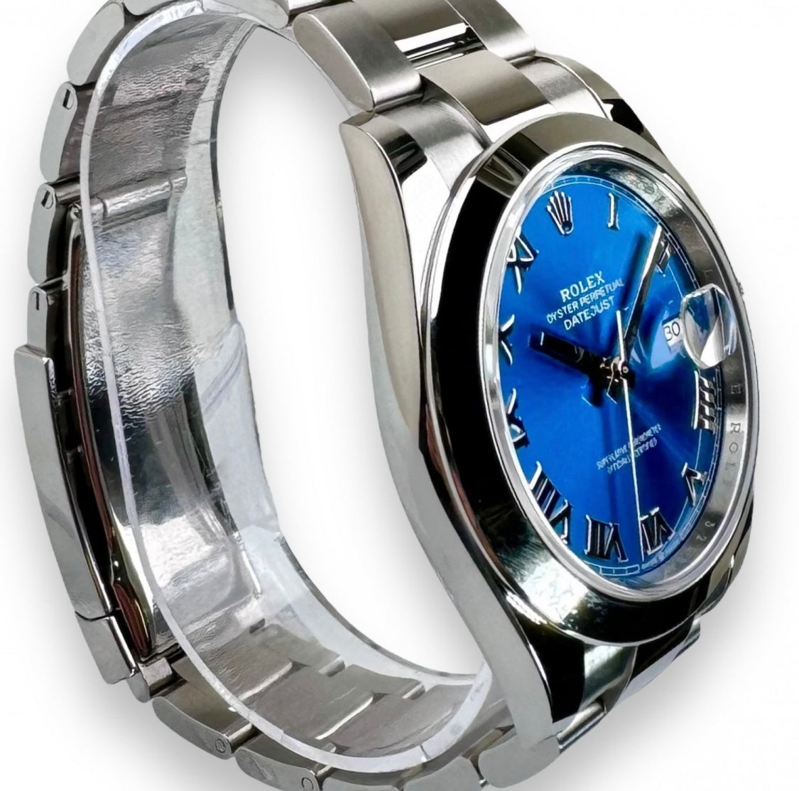 ROLEX DATEJUST 41 MM BLUE ROMAN DIAL UNWORN 2024